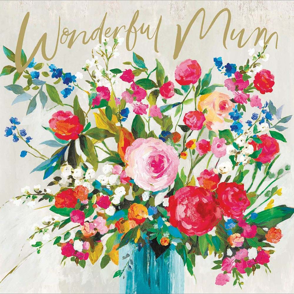Beautiful Bouquet Mum Birthday Card
