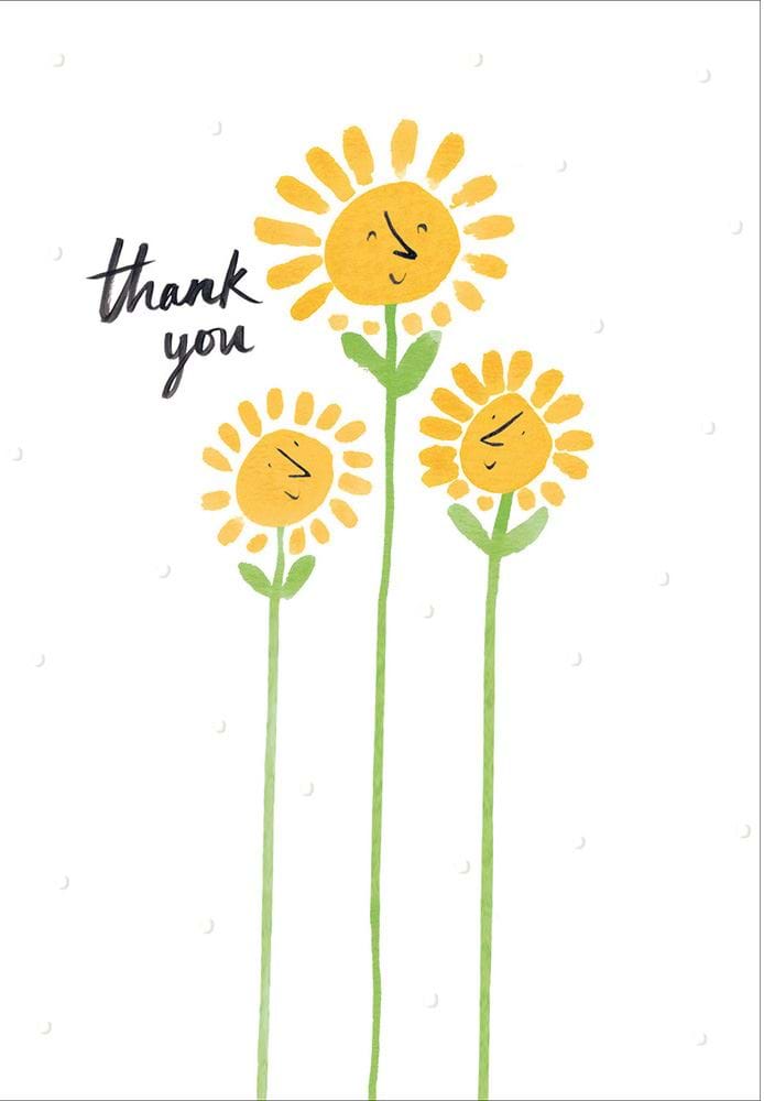Rays of Sunshine Thank You Card