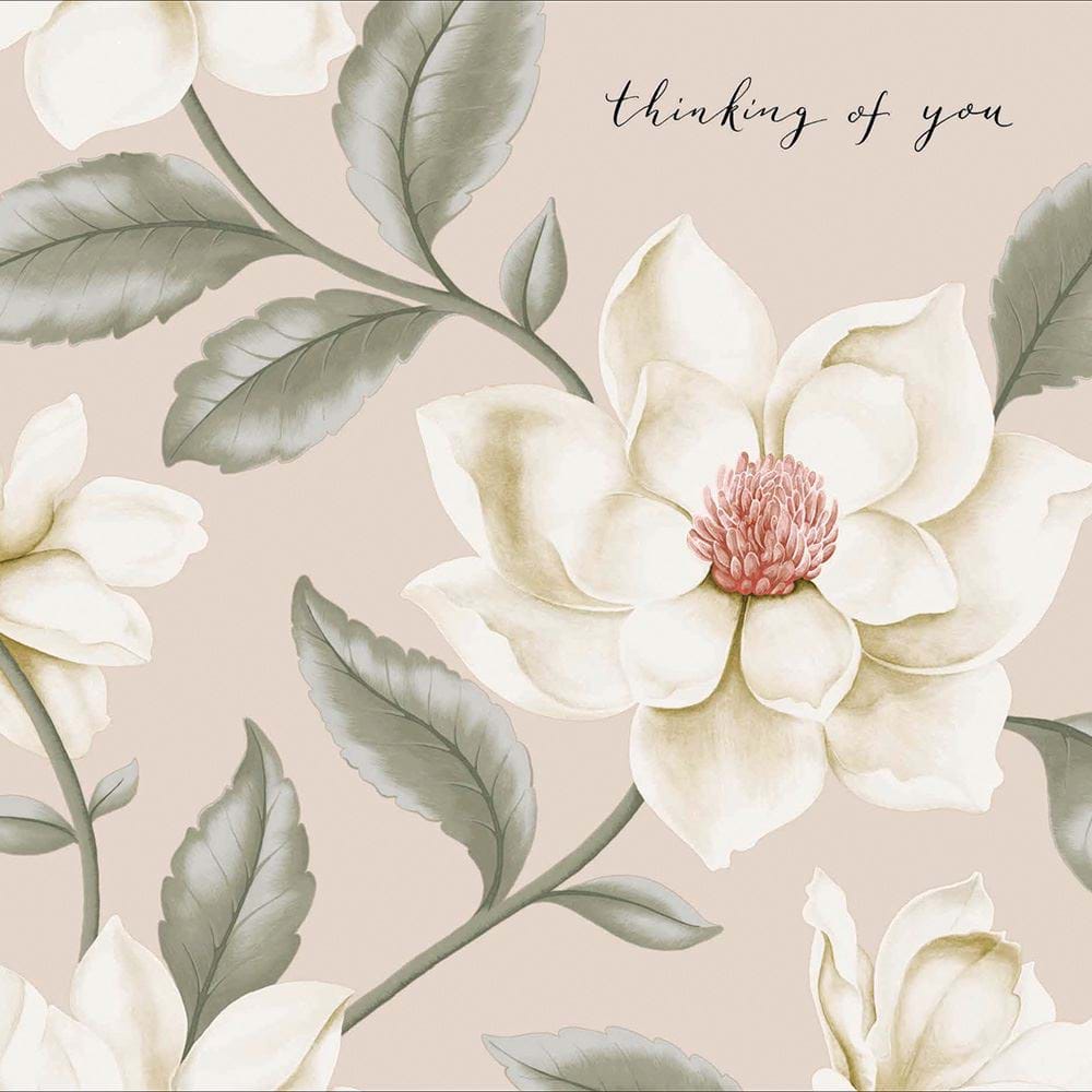 Magnolia Blooms Thinking of You Card