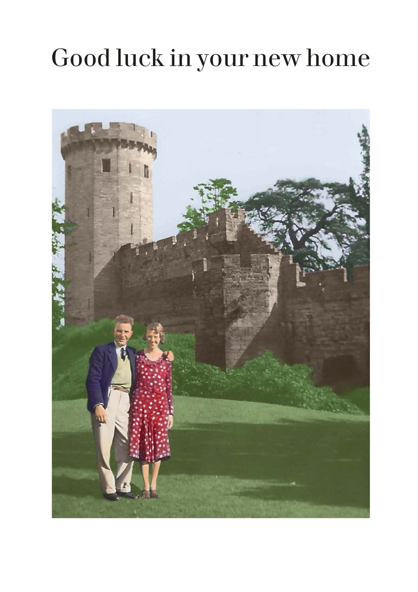 Castle New Home Card