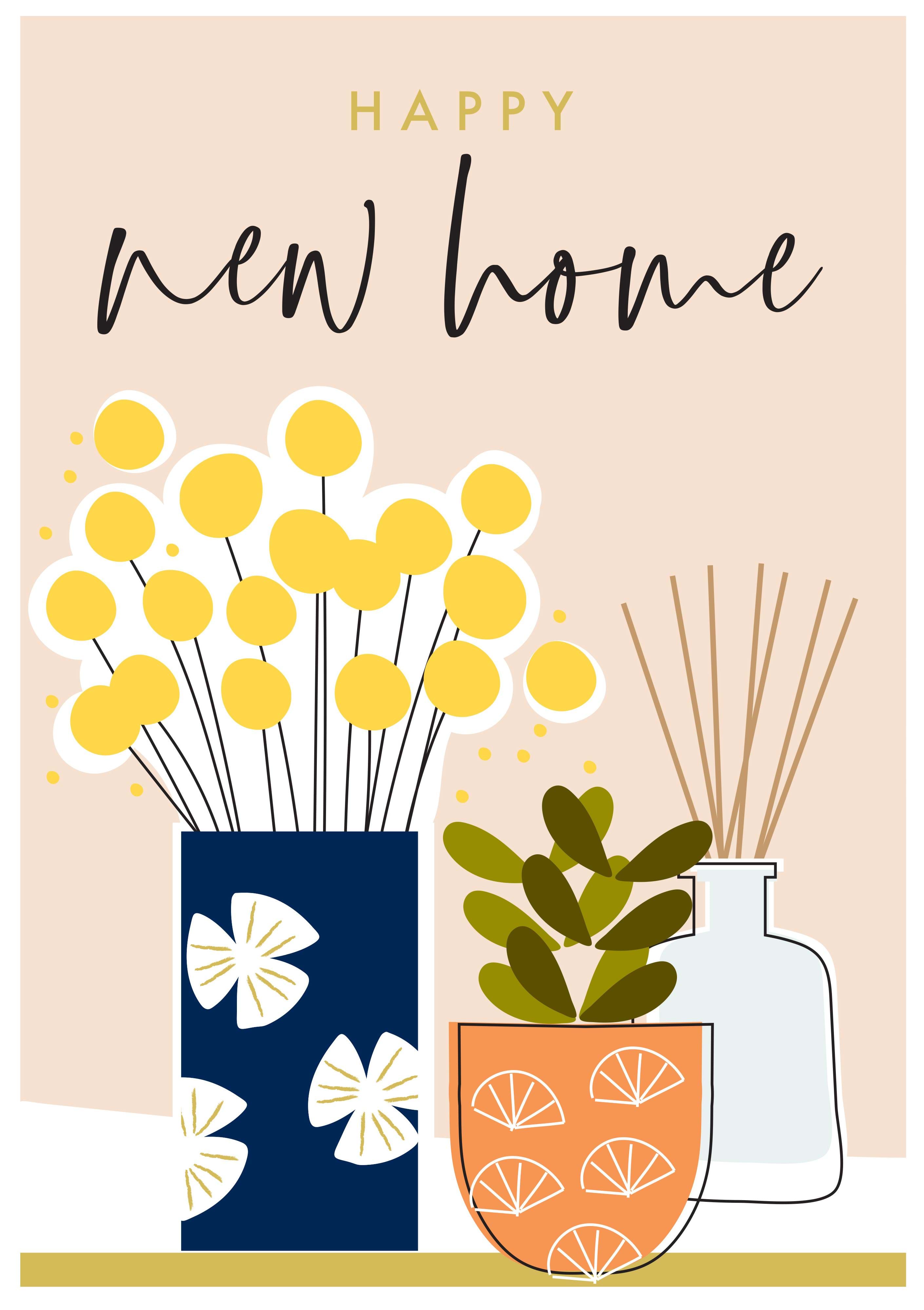 Happy New Home Card