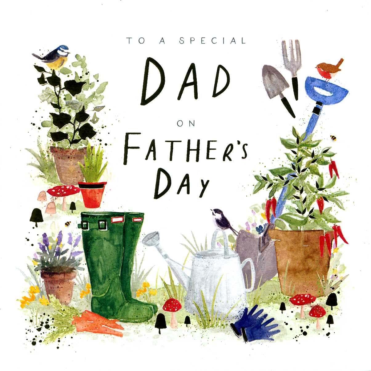 Gardening Father's Day Card