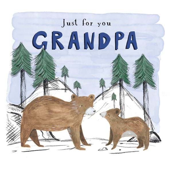 Just for You Grandpa Birthday Card