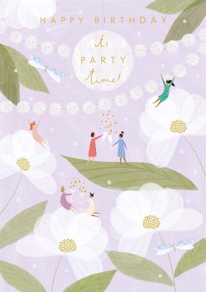 Party Time Birthday Card