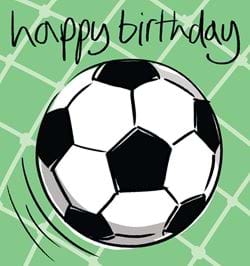 Football Birthday Card