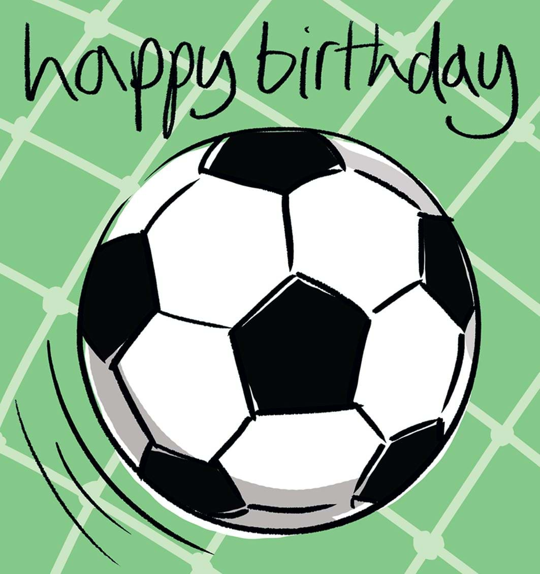 Football Birthday Card