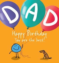 You Are The Best Dad Birthday Card