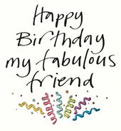 Confetti Friend Birthday Card