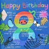 Bugs 8th Birthday Card