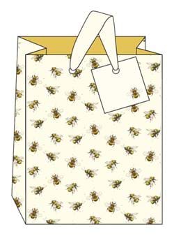 Bees Medium Gift Bag