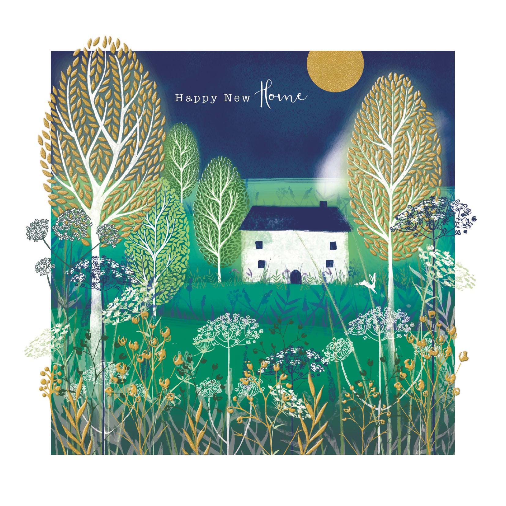 Evening Glow New Home Card
