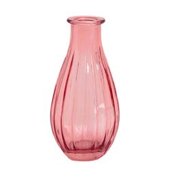 Plum Glass Bud Vase