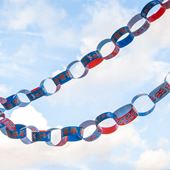 Royal Patriotic Paper Chain Kit
