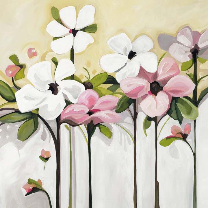 In Bloom Soft Yellow Greeting Card