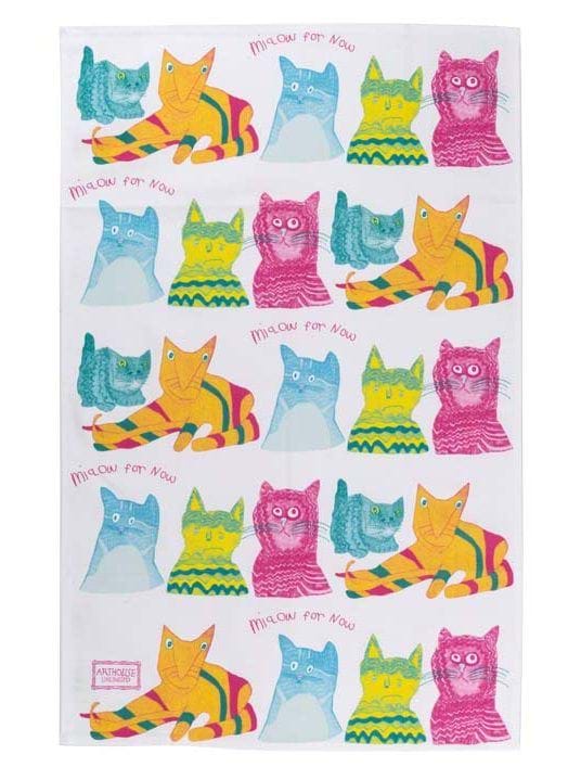 Tea Towel - Miaow for Now