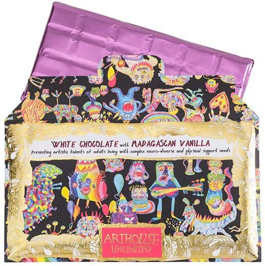 White Chocolate Bar with Madagascan Vanilla