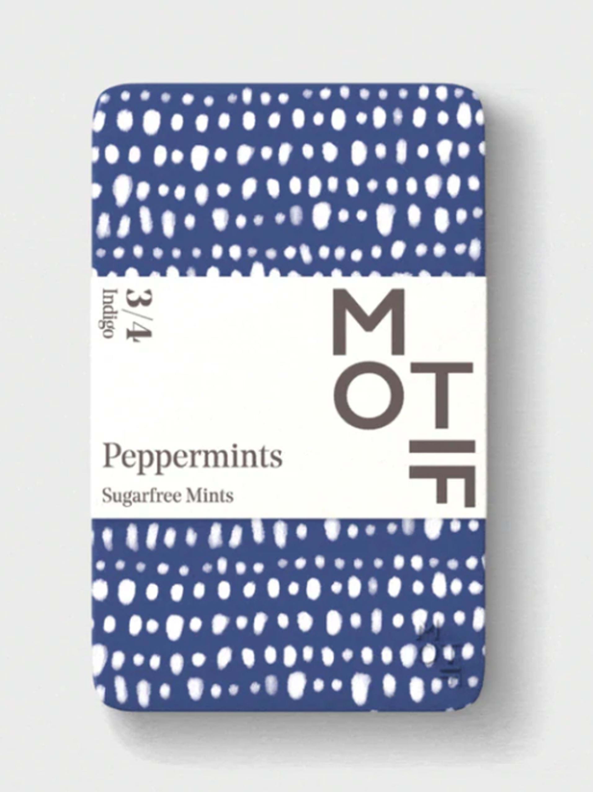 Motif Peppermint Tin - Indigo Collection 3/4