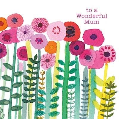 Wonderful Mum Greeting Card