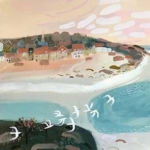 Alnmouth Evening Greeting Card