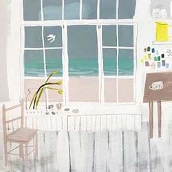 Studio by the Sea Greeting Card