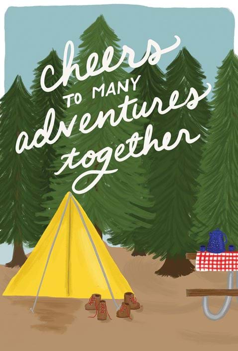 Adventures Together Anniversary Card