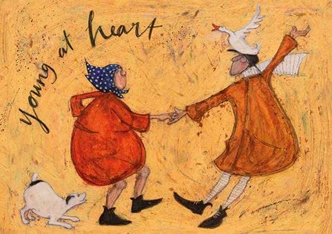 Young at Heart Greeting Card