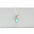 Green Enamel Star Necklace