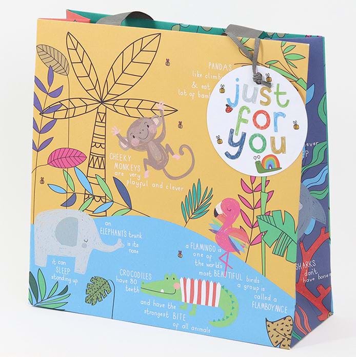 Wild Animals Children's Gift Bag