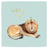 Lion Birthday Card