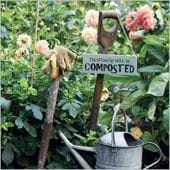 Trespassers Will Be Composted Greeting Card