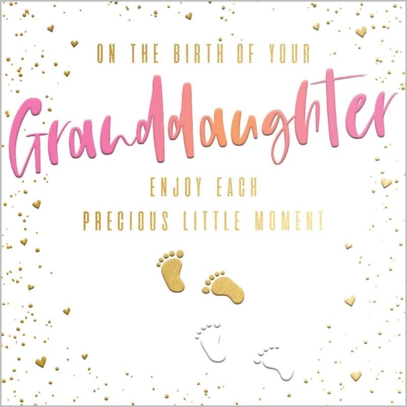 Little Moment New Granddaughter Card
