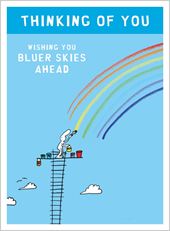 Bluer Skies Ahead Thinking of You Card