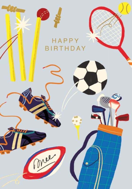 Sports Birthday Card