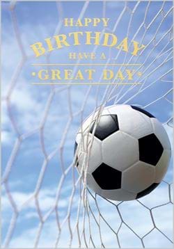 Football Birthday Card