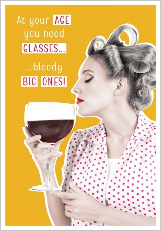 You Need Glasses Birthday Card