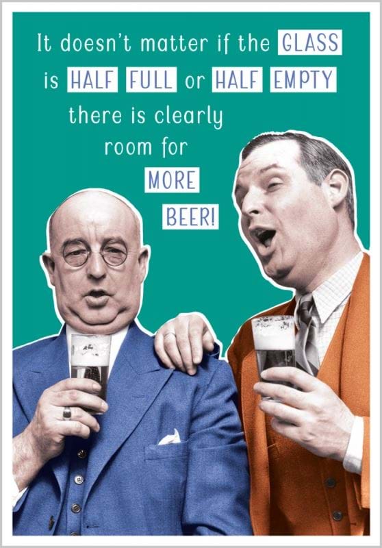 Room for More Beer Birthday Card