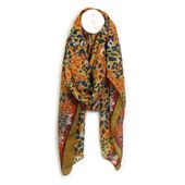 Mustard Mix Ditsy Flower Print Scarf