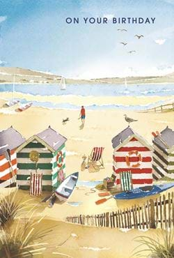 Seaside Birthday Card