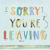 What to Write in a Leaving Card | The Greetings Card Company