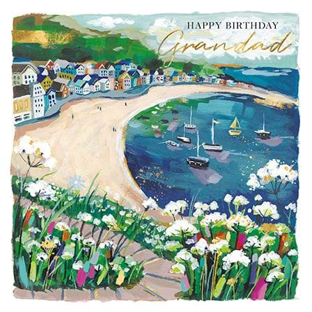 Secret Cove Grandad Birthday Card