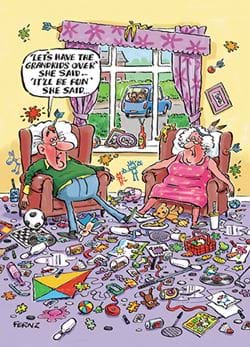 Have the Grandkids Over Birthday Card