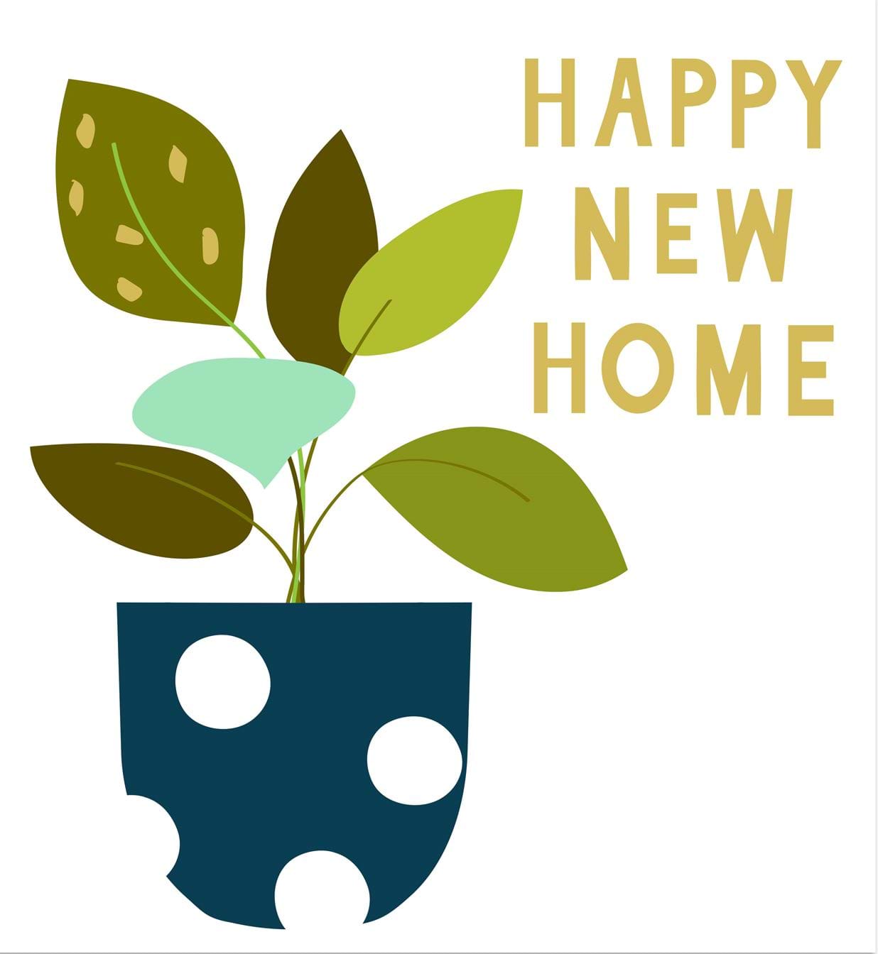 Plant New Home Card