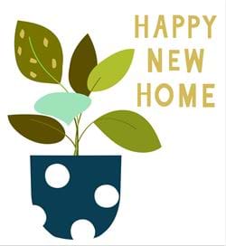 Plant New Home Card