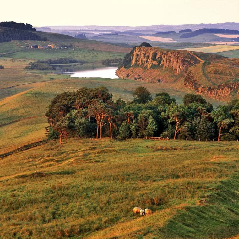 Crag Lough, Hadrian's Wall Greeting Card