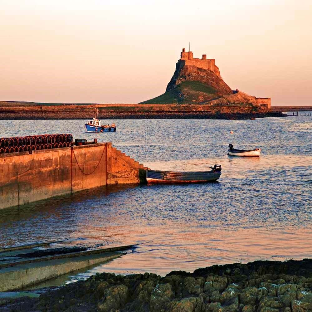 Holy Island of Lindisfarne Greeting Card