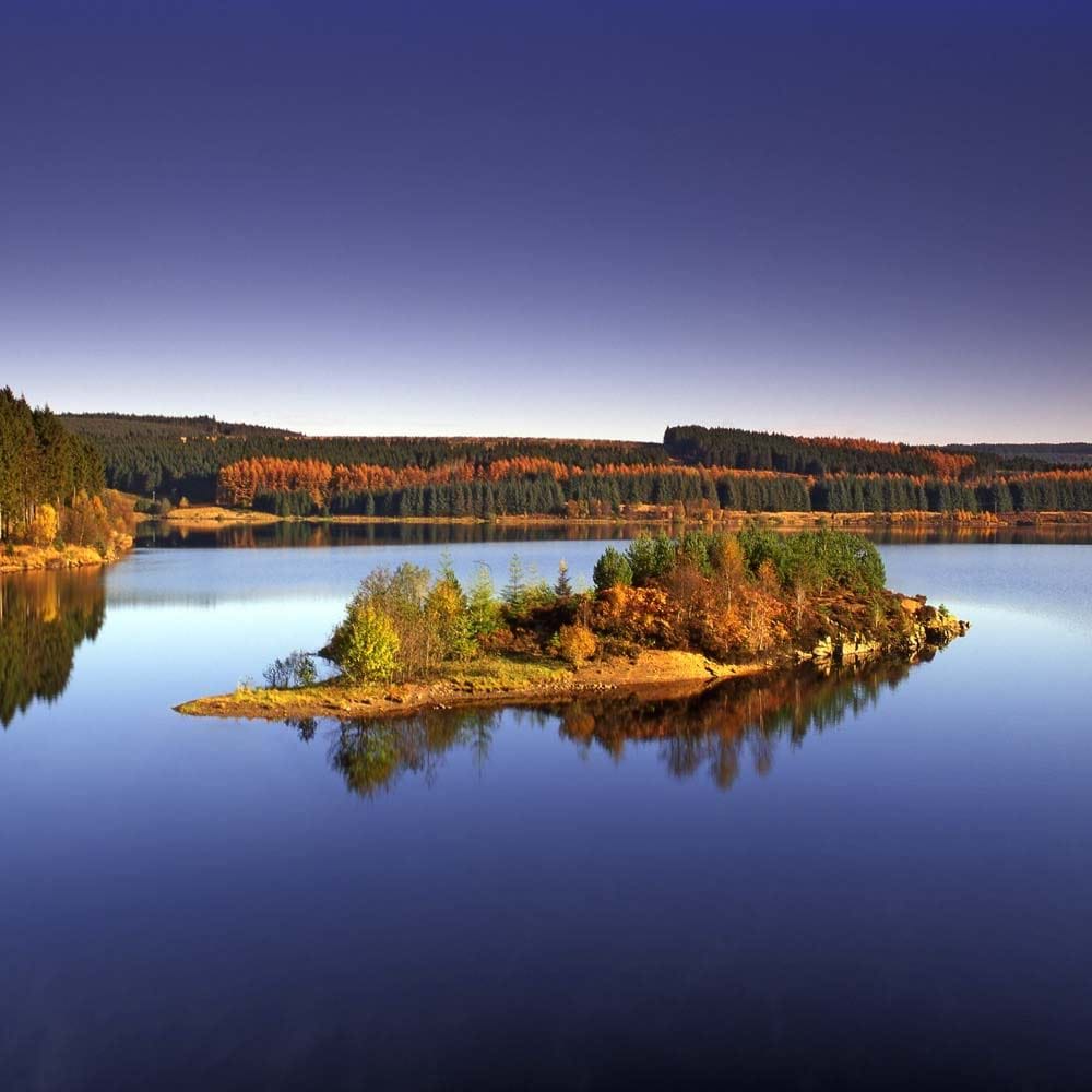 Kielder Water and Forest Park Greeting Card