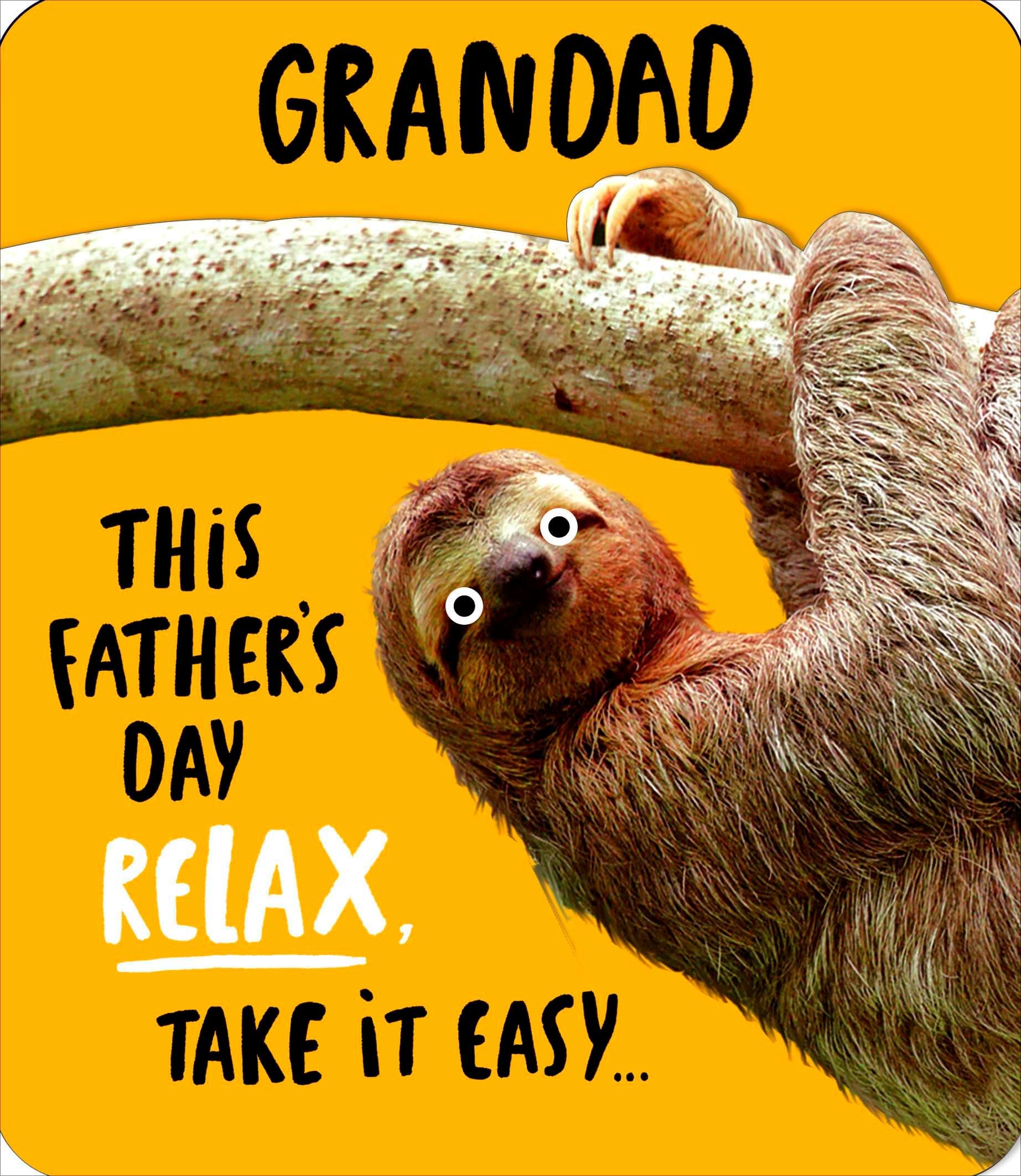 Take it Easy Grandad Father's Day Card
