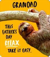 Take it Easy Grandad Father's Day Card
