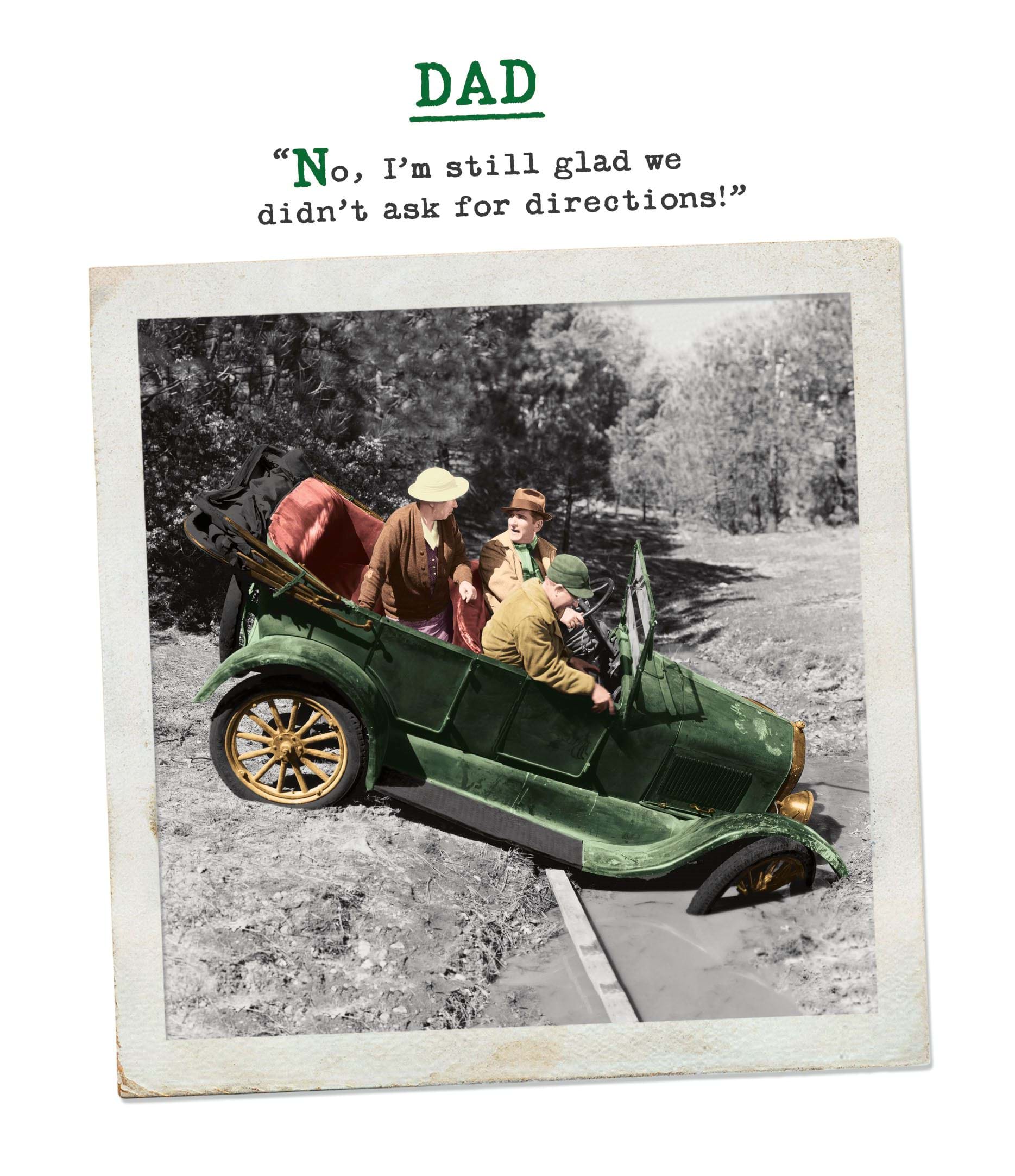 Ask For Directions Father's Day Card