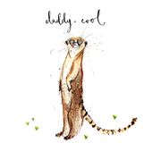 Meerkat Daddy Cool Card